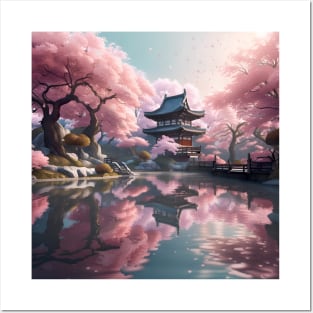 Japanese Garden Posters and Art